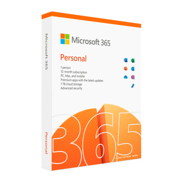 Microsoft 365 | 1 Año - Paquete completo con Word, Excel, PowerPoint y más